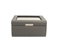 Friedrich23 - Uhrenkoffer Bond-Edition Feinsynthetik 6 Uhren taupe 20114-3