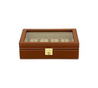 Cofanetto porta orologi Friedrich Lederwaren Cordoba 10 posti Brown - 26215-3