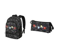 Friends Lights FAN 2.0 Fight Rucksack + Dreifach-Federmäppchen