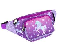 Fringoo - Gürteltasche für Mädchen | Geeignet für Mädchen oder Jugendliche | Gürteltasche mit verstellbarem Gürtelgurt - Einhorn