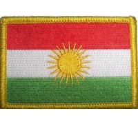 FRIP -Versand Kurdistan Aufbügler Aufnäher Patch 8 x 5,5cm - 1 Stück