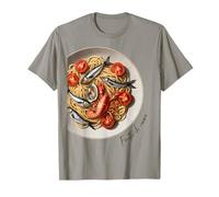 Frische italienische Meeresfrüchte-Pasta "frutti di mare" mediterran T-Shirt