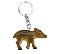 Frischling Wildschwein * Schlüsselanhänger aus Holz