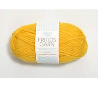 Fritidsgarn col.2206 yellow ca.70 m 50 g