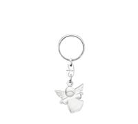 Fritz Cox Schutzengel Schlüsselanhänger fliegender Engel | aus Metall | auf Geschenkkarte | 2,5cm