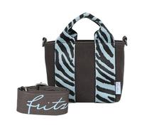 Fritzi aus Preußen Bini Schultertasche 20 cm grau