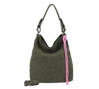 Fritzi aus Preußen Bitzi01 Suede Jacky Schultertasche 34 cm oliv