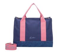 Fritzi aus Preußen Canvas Handtasche 40 cm blau