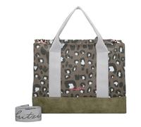 Fritzi aus Preußen Canvas Handtasche 40 cm grün