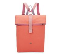 Cityrucksack FRITZI AUS PREUSSEN "Izzy03" Gr. B: 18 cm, orange Rucksäcke mit stufenlosvertellbaren Trägern (83288744-0)