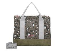 Fritzi aus Preußen Canvas Handtasche 40 cm grün