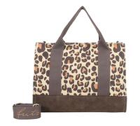 Fritzi aus Preussen Damen Canvas Tote Bag Leo Camel Shopper