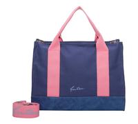 Fritzi aus Preußen Canvas Handtasche 40 cm blau