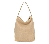 Fritzi aus Preußen Schultertasche Easy Hobo Limited Teddy im modernen Teddy-Look braun Damen