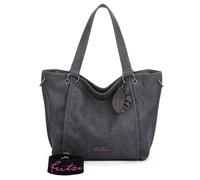 Fritzi aus Preußen Eco Fritzi02 Shopper Tasche 50 cm grau