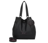 Schultertasche FRITZI AUS PREUSSEN "Eco Joy01", Damen, Gr. B/H/T: 16cm x 33cm x 32cm, schwarz, unifarben, Taschen Schultertasche, aus veganen und recycelten Materialien (19257413-0) schwarz