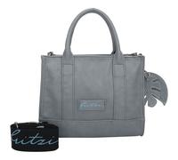Henkeltasche FRITZI AUS PREUSSEN "Eco Square", Damen, Gr. B/H/T: 9cm x 21cm x 26cm, blau, unifarben, Taschen, aus veganen und recycelten Materialien (48273650-0) blau