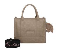 Fritzi aus Preußen Henkeltasche Eco Square – vegan und recycelt – Braun 9×21×26 cm Damen