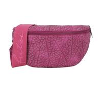 Fritzi Ella Bum Bag Medium Wild Berry Gürteltasche Kunstleder Damen Handtasche Crossbody Bauchtasche Festival Wiesn vegan strukturiert 12 x 29 x 9 cm, Pink