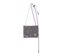 Schultertasche FRITZI AUS PREUSSEN "Firtzi ME Limited Embro", Damen, Gr. B/H/T: 1cm x 17,5cm x 24cm, anthrazit, Baumwolle, unifarben, Taschen Schultertasche, mit tollen Stickdetails (74307264-0) anthr