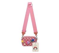 Fritzi aus Preußen Fritzi x Frida Kahlo Easy Go Limited Umhängetasche 19.5 cm pink