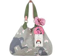 Fritzi aus Preußen Fritzi x Frida Kahlo Izzy Medium Limited Shopper Tasche 42 cm grün