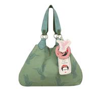 Fritzi aus Preußen Fritzi x Frida Kahlo Izzy Limited Kolibri Canvas Shopper M Green
