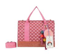 Fritzi aus Preussen Damen Fritzi x Frida Kahlo Canvas Geo Tote Bag