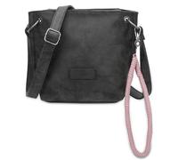 Fritzi aus Preußen Fritzi03N Vintage Umhängetasche 22.5 cm grau