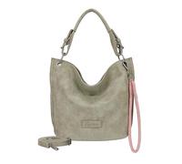 Schultertasche FRITZI AUS PREUSSEN "Fritzi31N", Damen, Gr. B/H/T: 13cm x 28cm x 26cm, grün, Polyurethan (PU), unifarben, Taschen Schultertasche, aus veganen Materialien (90388045-0) grün