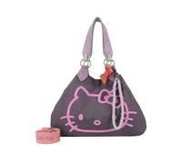 Fritzi aus Preußen Henkeltasche Izzy Medium Limited Head Flocked im tollen Hello Kitty-Design lila Damen