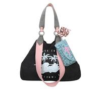 Fritzi aus Preußen Malibu Denim Limited Barbie Izzy Medium Shopper Tasche 42 cm schwarz