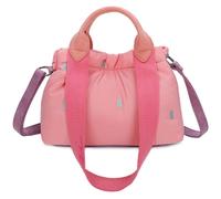 Fritzi aus Preußen Izzy Mini Pink Puffy Nylon Crossbody Bag Bubble