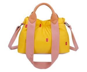 Fritzi aus Preußen Izzy Mini Pink Puffy Nylon Crossbody Bag Sun