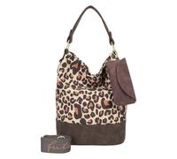 Fritzi aus Preußen Izzy07 Limited Leo Camel Schultertasche 25 cm beige