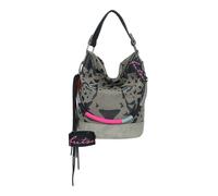 Fritzi aus Preußen Izzy07 Olga Limited Canvas Schultertasche 27 cm grau