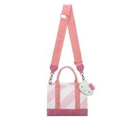 Fritzi aus Preussen Izzy09 Canvas Stripe Hello Kitty Shopper Ice Rose