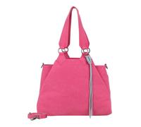 Fritzi Maia Jacky Soft Pink Shoulder Bag Vegan Lederimitat Damen Handtasche Freizeit Alltag mit Reißverschluss abnehmbarem verstellbarem Schultergurt 40,5 x 29 x 15,5 cm, Pink