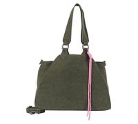 Fritzi aus Preußen Maia Suede Jacky Shopper Tasche 40 cm petrol