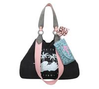 Fritzi aus Preußen Malibu Denim Limited Barbie Izzy Medium Shopper Tasche 42 cm schwarz