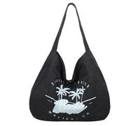 Fritzi aus Preußen Schultertasche Easy Hobo Limited Barbie mit dekorativem Barbie-Print schwarz Damen