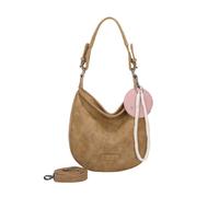 Fritzi aus Preußen Schultertasche Hobo mit abnehmbaren Schultergurt braun Damen