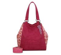 Fritzi aus Preussen Schultertasche Joy01 Vintage Mix Shopper Pink Brick beere rosa