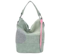 Fritzi aus Preußen Schultertasche Olga Limited Happy Flocked Jive Soft Berry mit moderner Flockung grün Damen