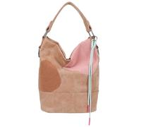 Fritzi aus Preußen Schultertasche Olga Limited Happy Flocked Jive Soft Berry mit moderner Flockung braun Damen