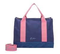Fritzi aus Preußen Shopper Canvas Tote Bag mit verstell- und abnehmbarem Schulter-Riemen navy Damen