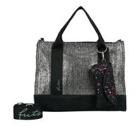Fritzi aus Preußen Tote Bag Limited Shopper Tasche 40 cm silver black (TAS038402)