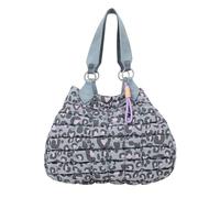Fritzi aus Preußen Izzy Medium Limited Leo Camel Schultertasche 42 cm blau
