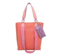 Fritzi aus Preußen Shopper Izzy02 Canvas – Baumwollmix vegan, abnehmbares Brillenetui – Orange