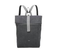 Fritzi Izzy03 Canvas Leo Rucksack Baumwollmix Damen City vegan verstellbare Träger Leoprint 40 x 30,5 x 18 cm - Rosa, Grün